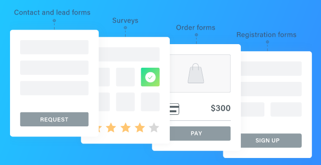 Types of online forms